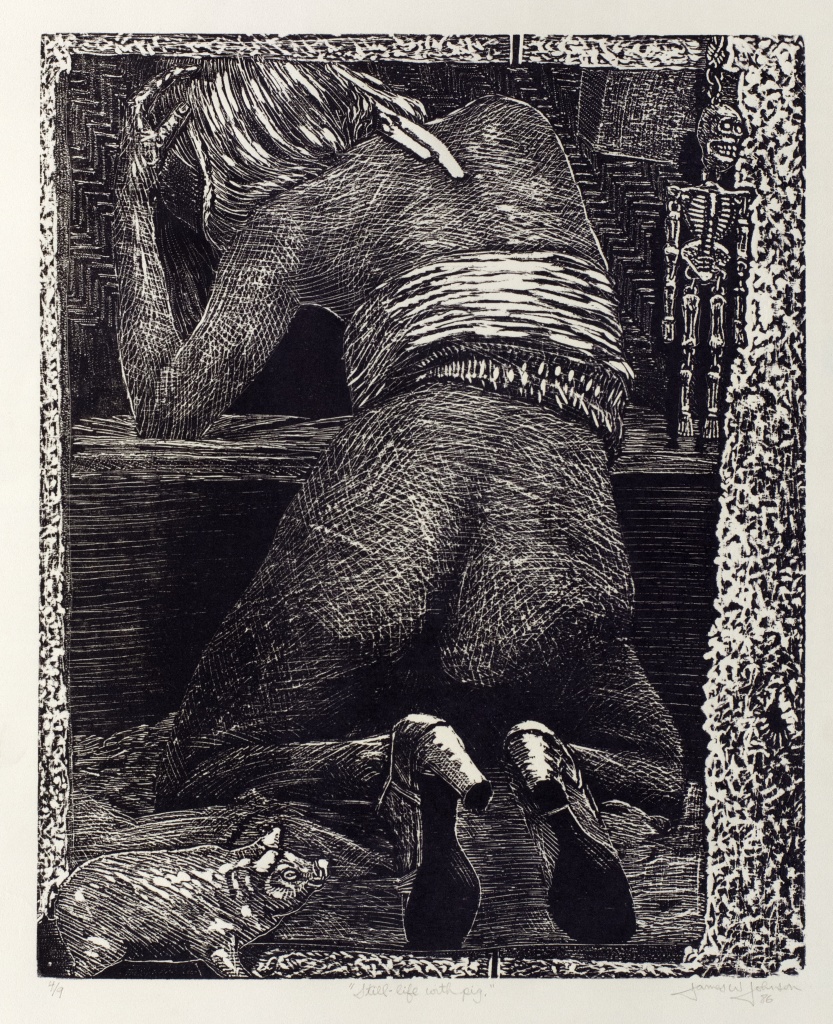 Still-life with pig